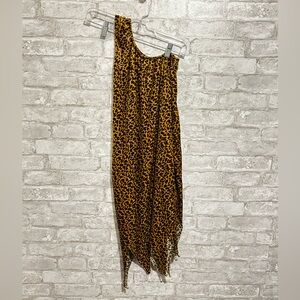 Chettah Print Cave Girl Cave Woman Costume